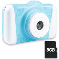 AGFA PHOTO Realikids Cam 2 – Digitalkamera für Kinder (Foto, Video, LCD-Display, 3,5 Zoll, Fotofilter, Selfie-Modus, Lithium-Akku)