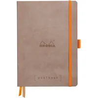 Rhodia Boutique goalbook, A5, punktiert, Softcover, taupe,