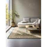 NOURISTAN Teppich »Harirud«, rechteckig, Orient Teppich, Kurzflor, weich, Schlafzimmer, Esszimmer, Wohnzimmer, grün