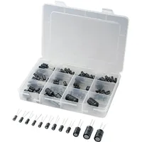 TRU Components Elektrolyt-Kondensator Sortiment radial bedrahtet 20 % 148