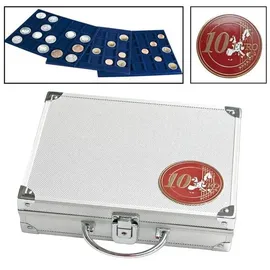 SAFE Schwäbische Albumfab Alu-Münzkoffer für 10-Euro-Münzen