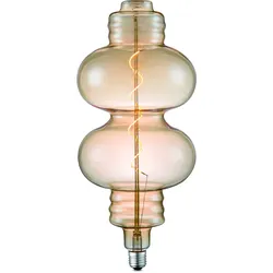Design LED Leuchtmittel DIABOLO amber - 2200K - E27 - 130lm - dimmbar