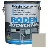 Wilckens Farben Bodenversiegelung, Flüssig-Kunststoff 5 L Bodenbeschichtung Kieselgrau RAL 7032 grau