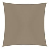 WINDHAGER Sonnensegel Cannes 5 x 5 m, taupe