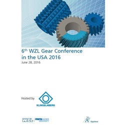 6Th Wzl Gear Conference In The Usa 2016  Kartoniert (TB)