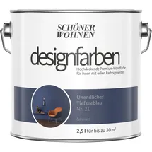 Schöner Wohnen Designfarben 2,5 l unendliches tiefseeblau