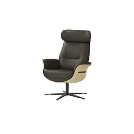 Musterring Relaxsessel MR276 Leder 74 x 108 x 80 cm Braun mit Relax-Funktion
