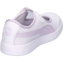 Puma Courtflex v3 Lina V Kinder Weiß/Lila 32