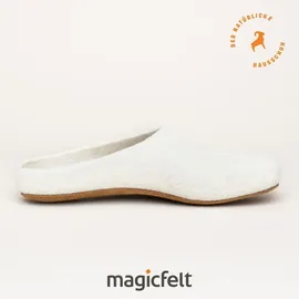 MagicFelt Pantoffeln Moorschnucke Weiß 39