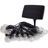 VELLEMAN Solar LED Lichterkette 15 m Schwarz