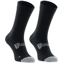 SQlab ONE11 2.0 Bikesocken Schwarz 36-38