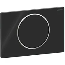 Geberit Sigma10 Betätigungsplatte schwarz/hochglanz-verchromt 115.758.KM.5