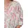 Monari Langarmbluse Blumendruck allover Beige 46