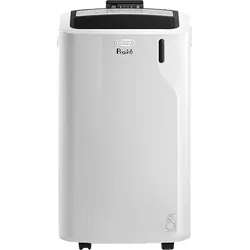 DELONGHI Pinguino PAC EM90 Silent, 3-in1: Kühlung, Entfeuchtung, Ventilation, leises mobiles Klimagerät Weiß (Max. Raumgröße: 90 m3, EEK: A)