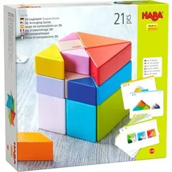 HABA 305778 3D-Legespiel Tangram-Würfel