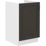 Spülenschrank 50cm Stilo Grau Küchenzeile Küchenblock Küche Landhaus Einbauküche