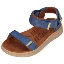 Woden Sandalen Damen Blau 38