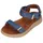 Woden Sandalen Damen Blau 38