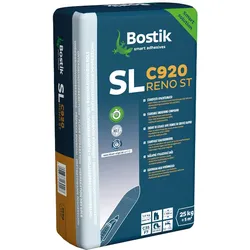 BOSTIK SL C920 Reno ST, standfeste Spachtelmasse, Inhalt: 25 kg, Verbrauch ca. 1,6 kg/m2 pro 1 mm