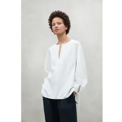 ECOALF für Damen. MCWGASRJENA00175S25-000 Hemd Jena weiß (M), Lässig, Modal, Langarm, Nachhaltig
