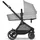 Cybex Gold Kinderwagen EOS Basic Trio-Set inkl. Babyschale Aton B2 i-Size und Babyschalen-Adapter, Reisesystem, Ab Geburt bis 22 kg (ca. 4 Jahre), Lava Grey