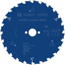 Bosch Kreissägeblatt Expert for Construct Wood 165 x 20 mm 24