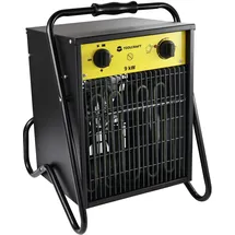TOOLCRAFT TO-8578338 Bauheizer 9 kW Schwarz/Gelb
