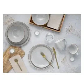 CreaTable Vintage Nature Kombiservice 16-tlg. grau