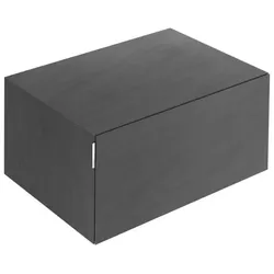 KEUCO EDITION 11 ART Sideboard, 1 Frontauszug, 800x350x490mm, mit LED-Beleuchtung, 32541920801, Korpus/Front: Basalt Keramik / Basalt Keramik