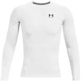 Under Armour HeatGear Armour langarm Funktionsshirt Herren 100 white/black S