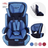 Daliya® CARSITTO Kinderautositz 9-36KG Gruppe I / II / III ( Blau ) Autositz mit 5-Punkt-Sicherheitsgurt mitwachsend Kindersitz Kinderautositz Aut...