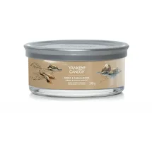 Yankee Candle Amber & Sandalwood Duftkerze 340 g beige
