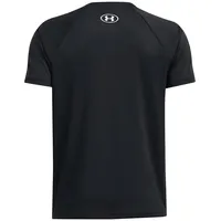Under Armour Tech Wordmark Logo Kurzarm-t-shirt - Black Castlerock