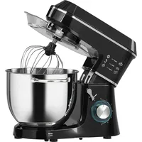 HOMCOM Küchenmaschine Knetmaschine mit 7L Edelstahlschüssel 1400W Teigmaschine mit 6+P Geschwindigkeit Küchenmixer mit Kippkopf, Knethaken, Schneebesen, Rührbesen, Teigschaber und Eiertrenner   Aosom
