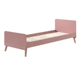 58 aufm Kessel EINZELBETT Kamillah 204x74x95 aus MDF in Terra Rosa | Gr.: onesize