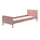 58 aufm Kessel EINZELBETT Kamillah 204x74x95 aus MDF in Terra Rosa | Gr.: onesize