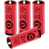 4x Akku für Braun Silk-epil Series 7 Rasierer und Epilierer  Li-Ion 1300mAh 3,6V