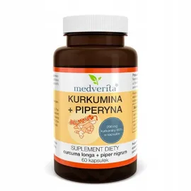 Medverita Curcumin Piperin Kapseln 60 St.
