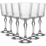 Bormioli Rocco America 20s Cocktailkelch, 250ml, Kristallglas, transparent, 6 Stück