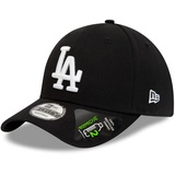 New Era Los Angeles Dodgers MLB Repreve League Essential Black 9Forty Cap - One-Size