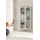 VCM Vitrine Lima 80 x 35 x 180 cm Beige