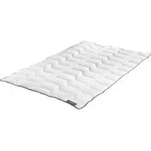 Badenia Trendline Basic leichtes Sommersteppbett kochfest mit Bezug aus hochwertigem Baumwoll-Mischgewebe für einen erholsamen Schlaf, Made in Germany, 135 x 200 cm, Öko- Tex zertifiziert