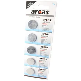 Arcas CR2025 Lithium Batterie