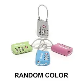 Master Lock Gepäckschloss 4688EURD farbsortiert