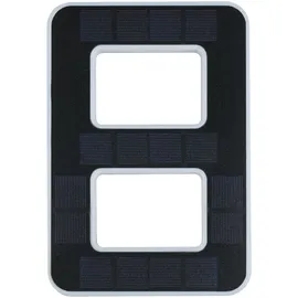 Paulmann 79849 Solar-Hausnummernleuchte 0.20W Warmweiß Schwarz