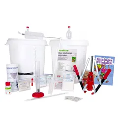 Wein selber machen, Wein selber machen Set - Startpaket MAXI mit Anleitung, Instruction language:Französisch