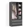 livinity® Trento Kinderkleiderschrank 100 x 50 x 200 cm grau