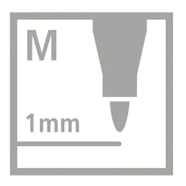 Stabilo Pen 68 Kunststoff-Etui 15 St.