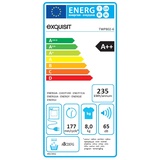 Exqisit Wärmepumpentrockner 8 KG, weiß TWP802-6, EEK: A++