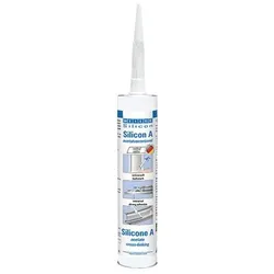 Silicon A | acetatvernetzender und fungizid eingestellter Dichtstoff | 310 ml | weiß